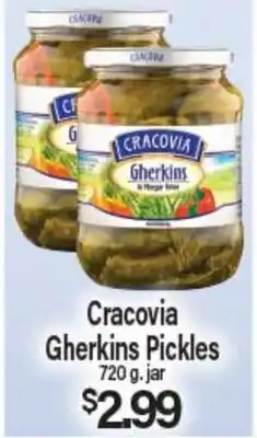 Angelo Caputo's Fresh Market Cracovia Gherkins Pickles offer