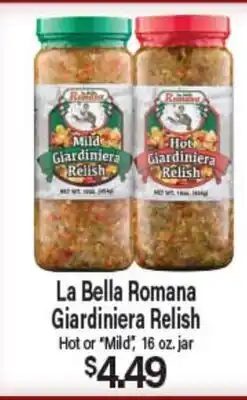 Angelo Caputo's Fresh Market La Bella Romana Giardiniera Relish offer
