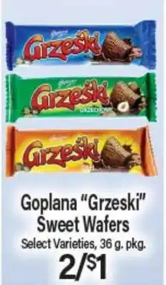 Angelo Caputo's Fresh Market Goplana Grzeski Sweet Wafers offer