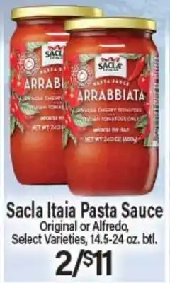 Angelo Caputo's Fresh Market Sacla Italia Pasta Sauce offer