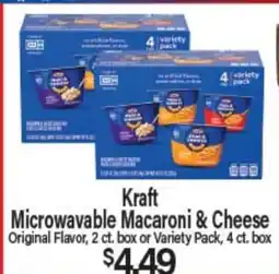 Angelo Caputo's Fresh Market Kraft Microwavable Macaroni & Cheese offer