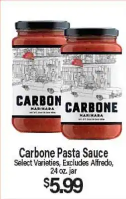 Angelo Caputo's Fresh Market Carbone Pasta Sauce offer