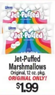 Angelo Caputo's Fresh Market Jet-Puffed Marshmallows offer