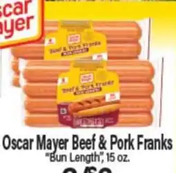 Angelo Caputo's Fresh Market Oscar Mayer Beef & Pork Franks offer
