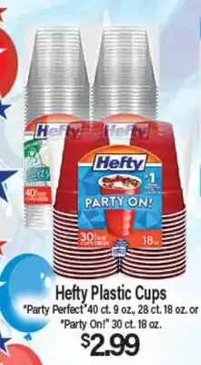 Angelo Caputo's Fresh Market Hefty Plastic Cups offer