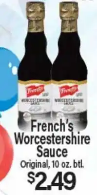 Angelo Caputo's Fresh Market French's Worcestershire Sauce offer