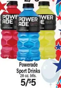 Angelo Caputo's Fresh Market Powerade Sport Drinks offer