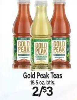Angelo Caputo's Fresh Market Gold Peak Teas offer