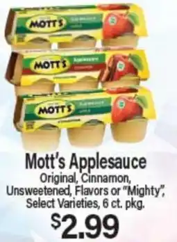 Angelo Caputo's Fresh Market Mott's Applesauce offer