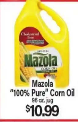 Angelo Caputo's Fresh Market Mazola 100% Pure Corn Oil offer