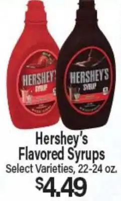 Angelo Caputo's Fresh Market Hershey's Flavored Syrups offer