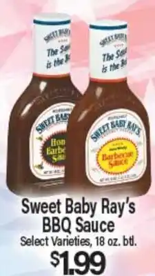 Angelo Caputo's Fresh Market Sweet Baby Ray's BBQ Sauce offer