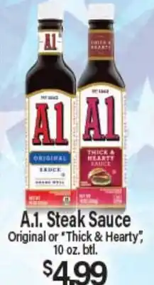 Angelo Caputo's Fresh Market A.1. Steak Sauce offer