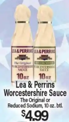 Angelo Caputo's Fresh Market Lea & Perrins Worcestershire Sauce offer