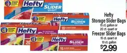Angelo Caputo's Fresh Market Hefty Storage Slider Bags offer