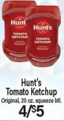 Angelo Caputo's Fresh Market Hunt's Tomato Ketchup offer