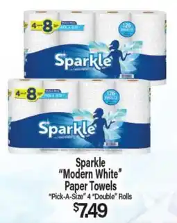 Angelo Caputo's Fresh Market Sparkle Modern White Paper Towels offer