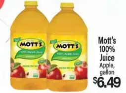 Angelo Caputo's Fresh Market Mott's 100% Juice offer