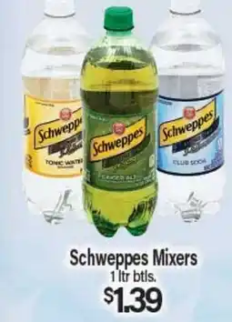 Angelo Caputo's Fresh Market Schweppes Mixers offer