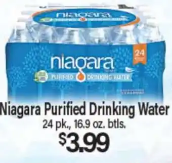 Angelo Caputo's Fresh Market Niagara Purified Drinking Water offer