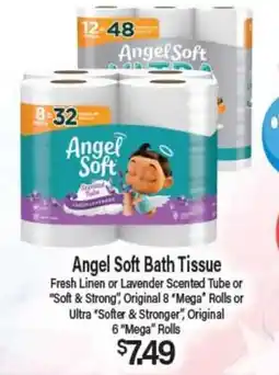 Angelo Caputo's Fresh Market Angel Soft Bath Tissue offer