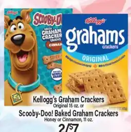 Angelo Caputo's Fresh Market Kellogg's Graham Crackers or Scooby-Doo! Baked Graham Crackers offer