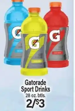 Angelo Caputo's Fresh Market Gatorade Sport Drinks offer