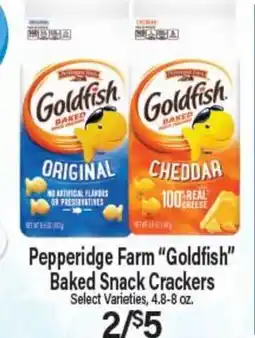 Angelo Caputo's Fresh Market Pepperidge Farm Goldfish Baked Snack Crackers offer