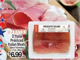 Angelo Caputo's Fresh Market MAESTRI D'Italia Presliced Italian Meats offer