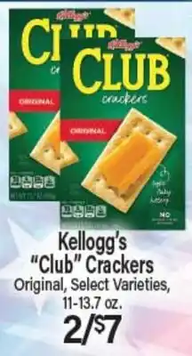 Angelo Caputo's Fresh Market Kellogg's Club Crackers offer