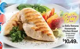 Angelo Caputo's Fresh Market La Bella Romana Homemade Chicken Breast offer