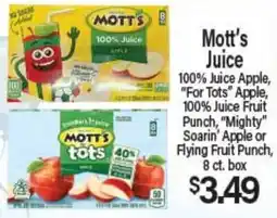 Angelo Caputo's Fresh Market Mott's Juice offer