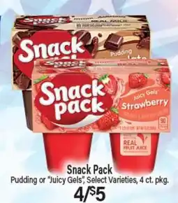 Angelo Caputo's Fresh Market Snack Pack Pudding or Juicy Gels offer