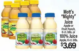 Angelo Caputo's Fresh Market Mott's Mighty Juice offer
