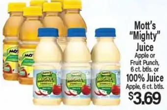 Angelo Caputo's Fresh Market Mott's Mighty Juice offer