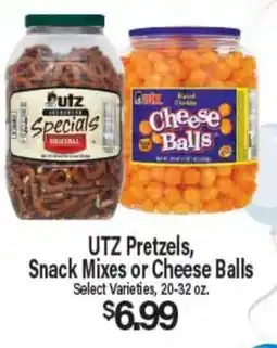 Angelo Caputo's Fresh Market UTZ Pretzels, Snack Mixes or Cheese Balls offer