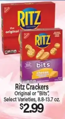 Angelo Caputo's Fresh Market Ritz Crackers offer