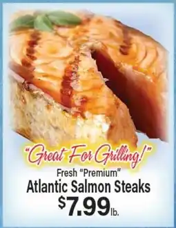 Angelo Caputo's Fresh Market Fresh Premium Atlantic Salmon Steaks offer