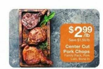 Fairway Store Market Center Cut Pork Chops offer