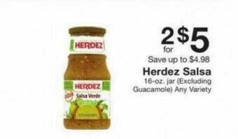 Fairway Store Market Herdez Salsa offer