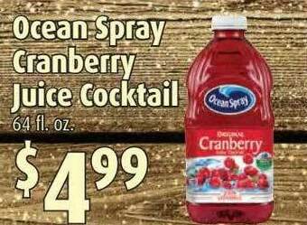 Ocean Spray Cranberry Juice Cocktail