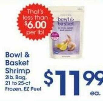 Price Rite Bowl & Basket Shrimp offer