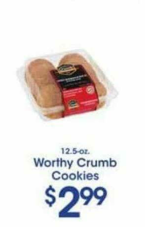 Price Rite Worthy Crumb Cookies offer