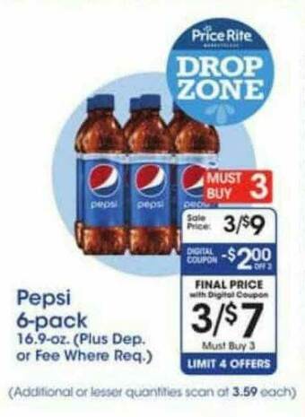 Price Rite Pepsi offer