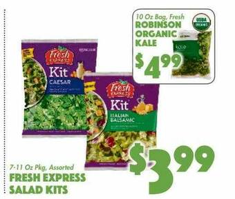 The Food Emporium Fresh Express Salad Kits offer