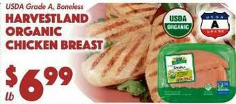 The Food Emporium Harvestland Organic Chicken Breast offer