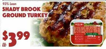 The Food Emporium Shady Brook Ground Turkey offer