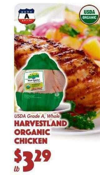 The Food Emporium Harvestland Organic Chicken offer
