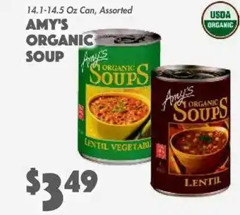 The Food Emporium Amys Organic Soup offer
