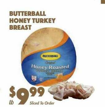 The Food Emporium Butterball Honey Turkey Breast offer